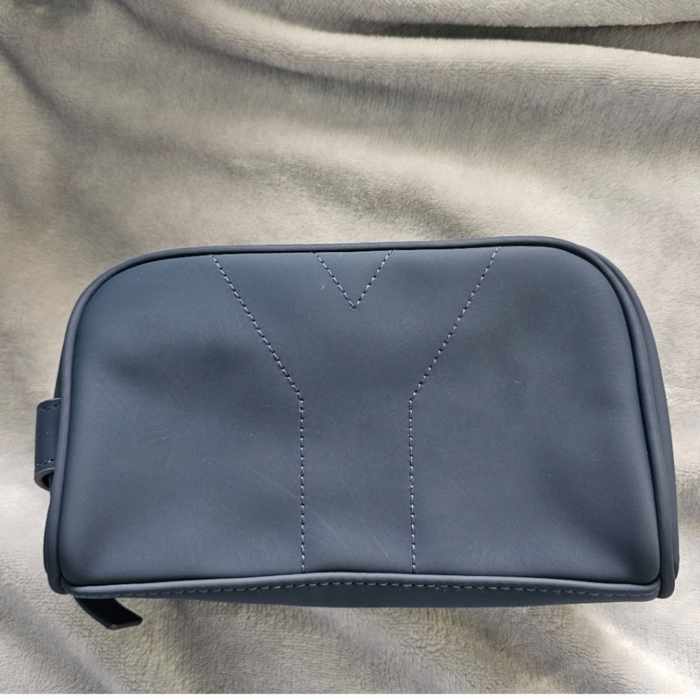 YSL Elegant Blue Toiletry Bag for Men NWOT